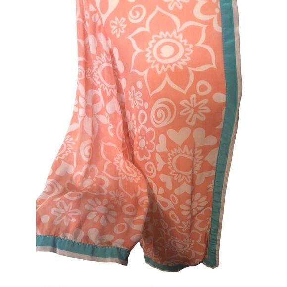 Vintage Bob Mackie 100 percent silk wearable art button down blouse. Size L - Picture 6 of 13